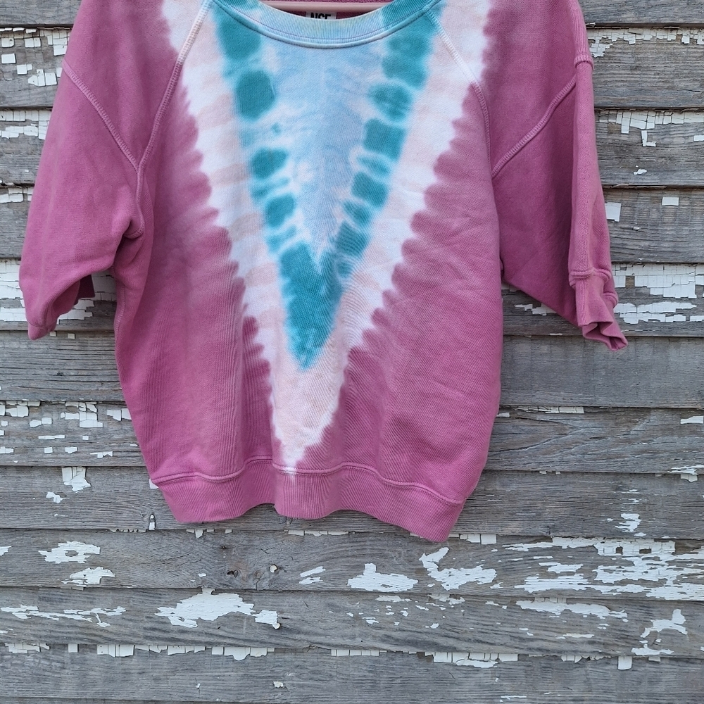 NSF Minnie Raglan Tie Dye Sweatshirt Pullover Size Small - Picture 4 of 7